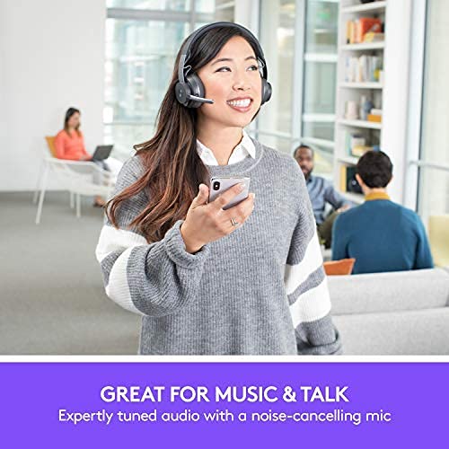 Foto 5 pulgar | Auriculares Bluetooth Logitech Zone Wireless Certificados Para Microsoft Teams, Color Grafito - Venta Internacional.