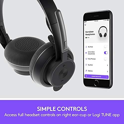 Foto 6 pulgar | Auriculares Bluetooth Logitech Zone Wireless Certificados Para Microsoft Teams, Color Grafito - Venta Internacional.