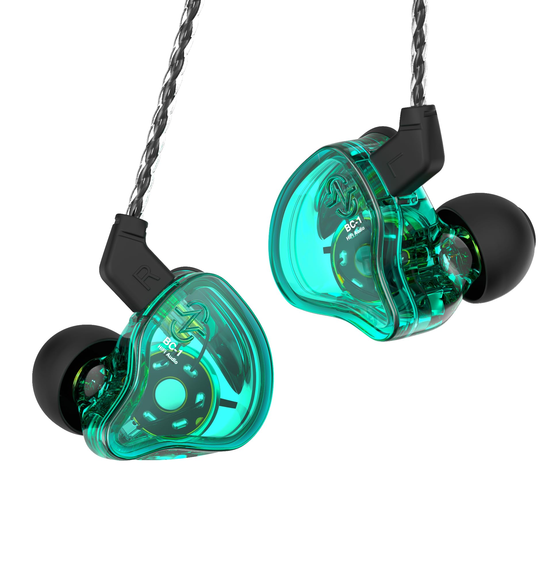 Foto 2 pulgar | Auriculares Yinyoo Ccz Melody Inear 1dd 1ba Hybrid Drivers Green - Venta Internacional.