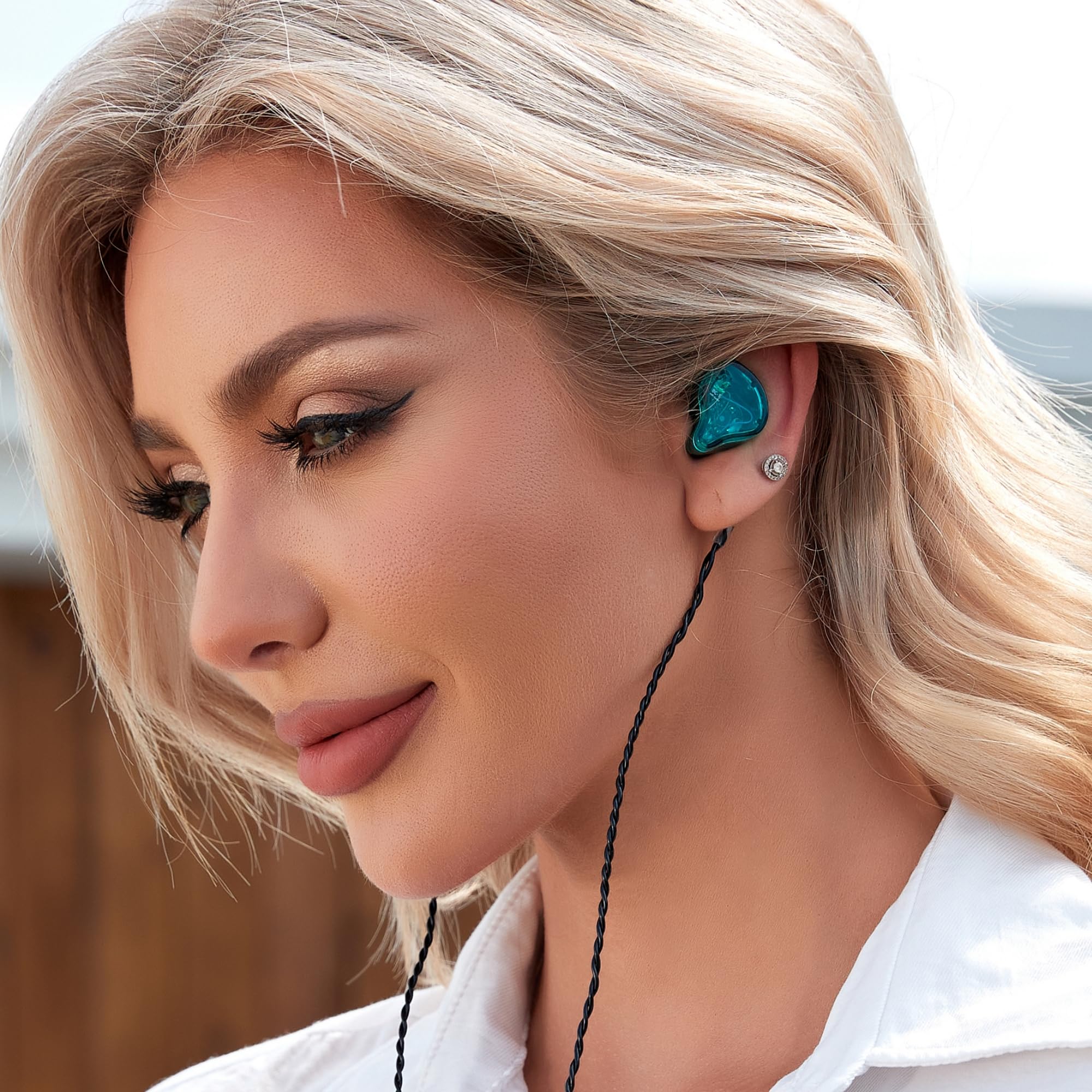 Foto 7 pulgar | Auriculares Yinyoo Ccz Melody Inear 1dd 1ba Hybrid Drivers Green - Venta Internacional.