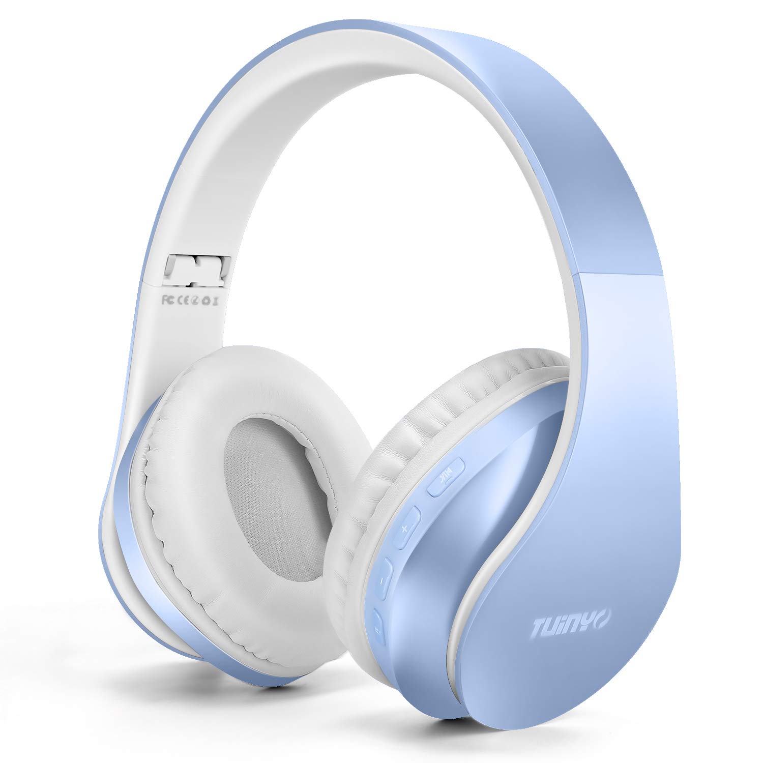 Foto 2 pulgar | Auriculares Inalámbricos Tuinyo Over Ear Bluetooth Con Micrófono - Azul - Venta Internacional.