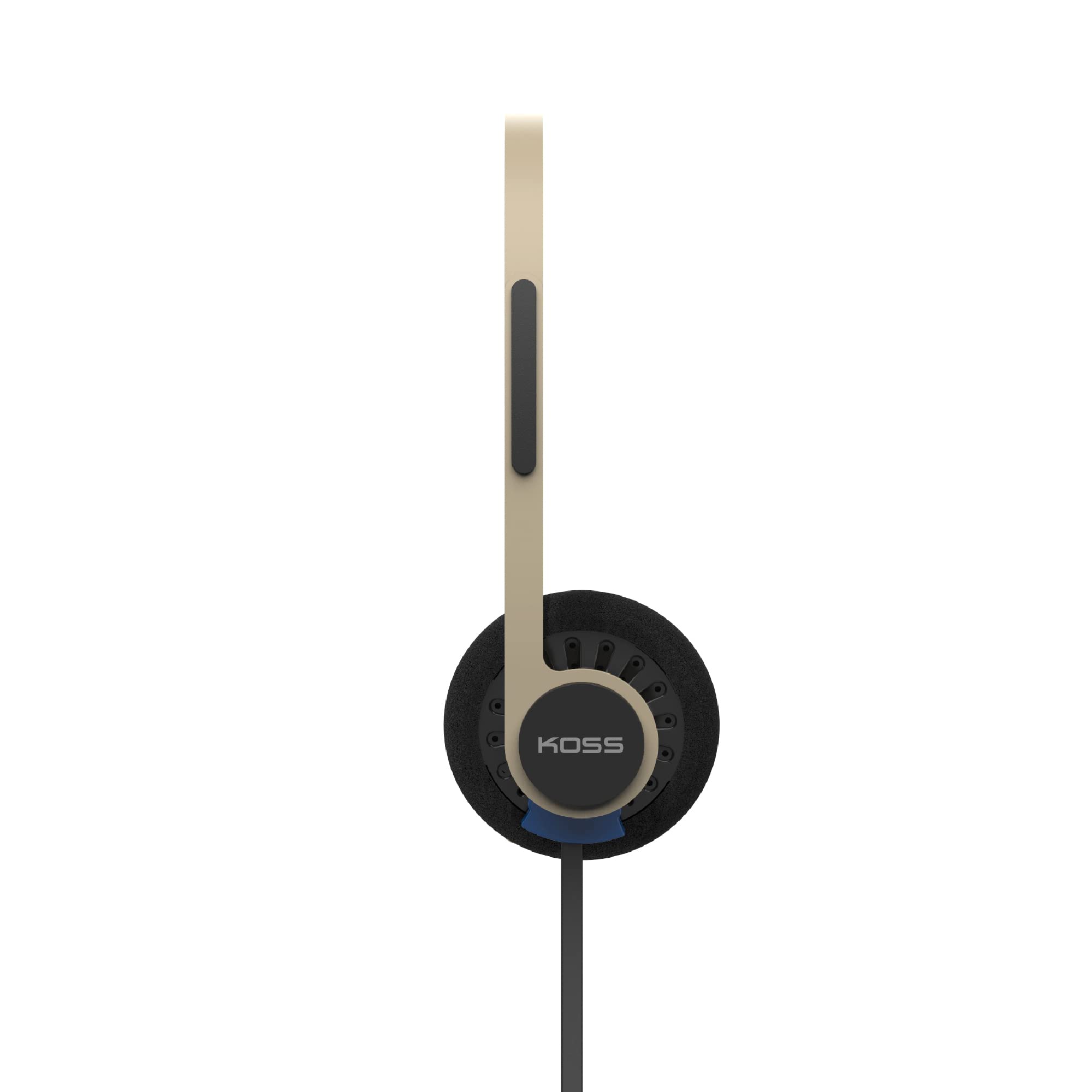 Foto 3 | Auriculares Supraaurales Koss Kph40 Utility Ultraligeros De Color Beige - Venta Internacional.