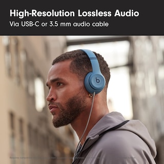 Foto 5 | Auriculares Inalámbricos Beats Solo 4 Con Adaptador De Corriente De 20 W, Color Azul - Venta Internacional.