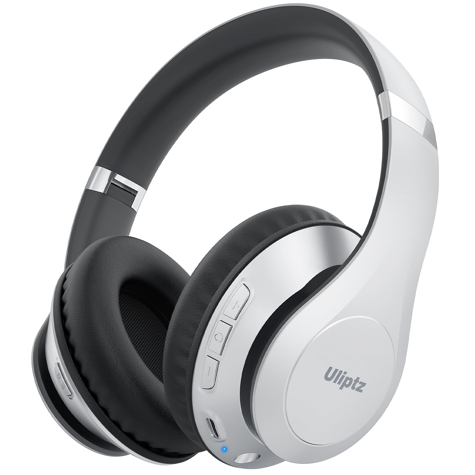 Foto 2 pulgar | Auriculares Inalámbricos Bluetooth Uliptz 65h Playtime Silver - Venta Internacional.