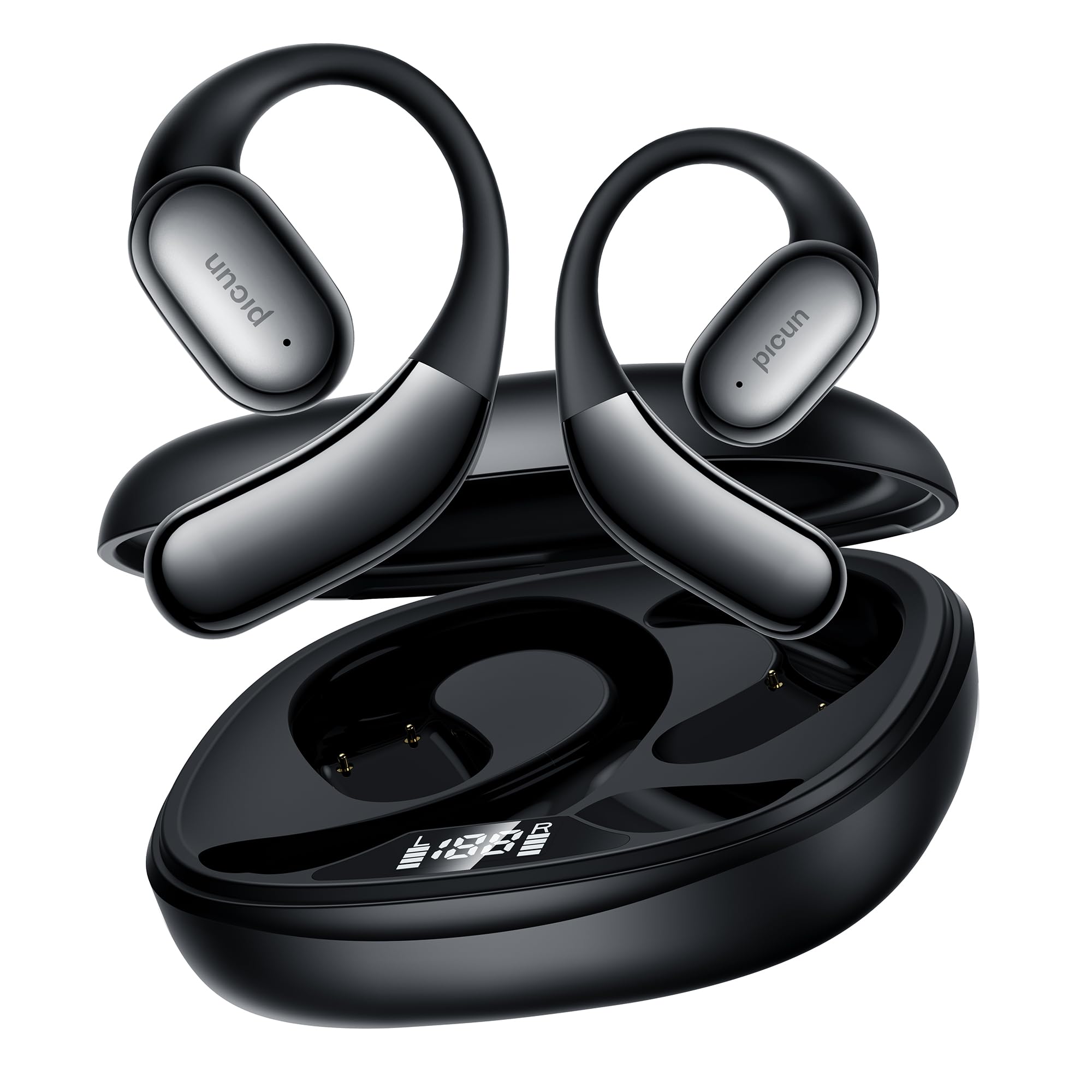Foto 2 pulgar | Auriculares Inalámbricos Bluetooth 5.4 Open Ear Picun H3s Negros - Venta Internacional