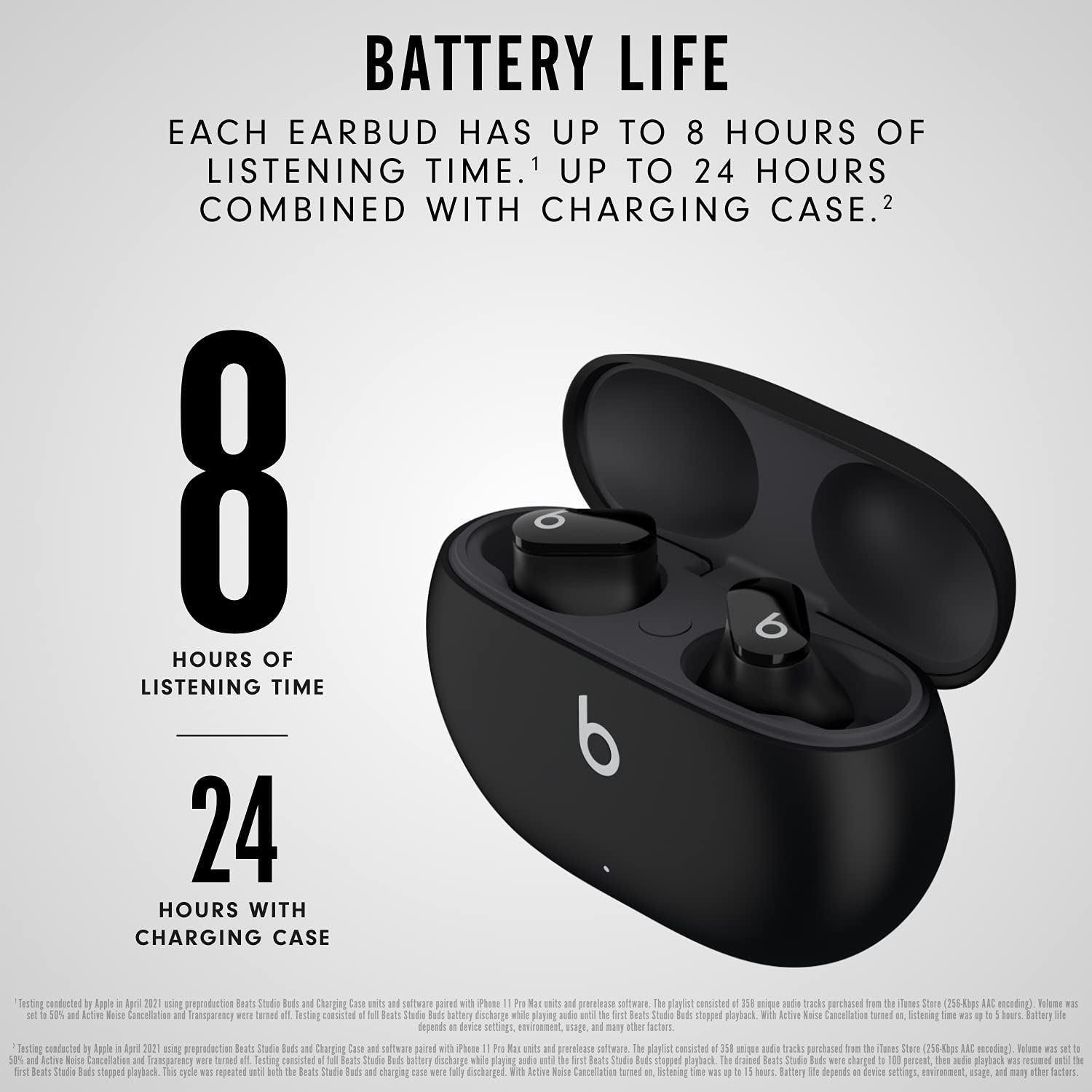 Foto 6 pulgar | Auriculares Beats Studio Buds True Wireless con Cancelación de Ruido - Venta Internacional