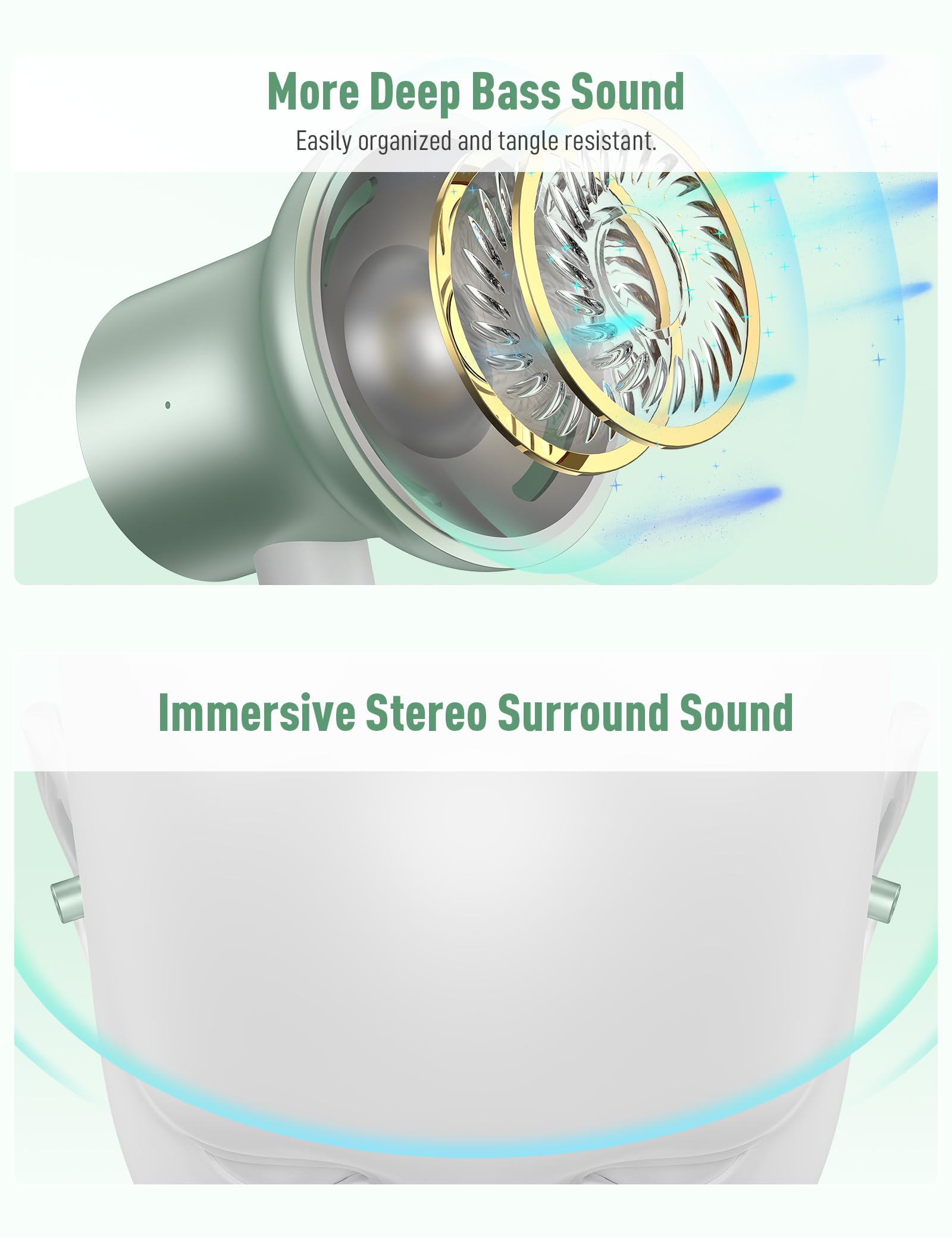 Foto 4 | Auriculares Imangoo con Conector Usb C - Venta Internacional