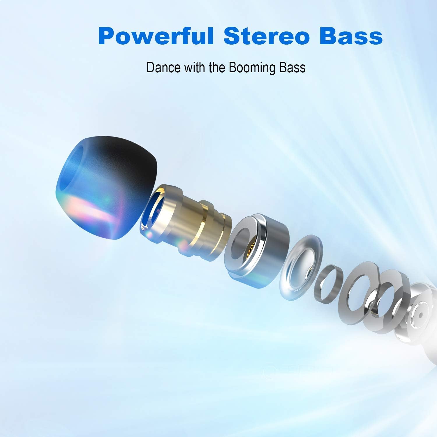 Foto 7 pulgar | Auriculares Yinyoo Kbear Ks1 Super Bass con Cable - Venta Internacional