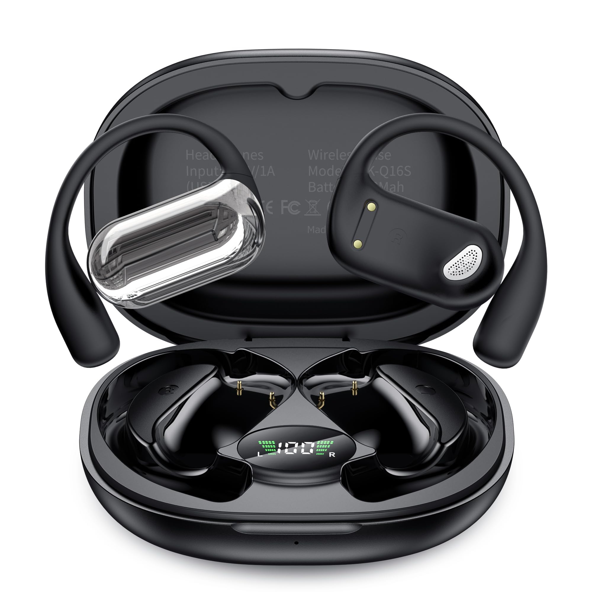 Foto 1 | Auriculares Inalámbricos Euqq Open Ear Bluetooth 5.4 - Venta Internacional
