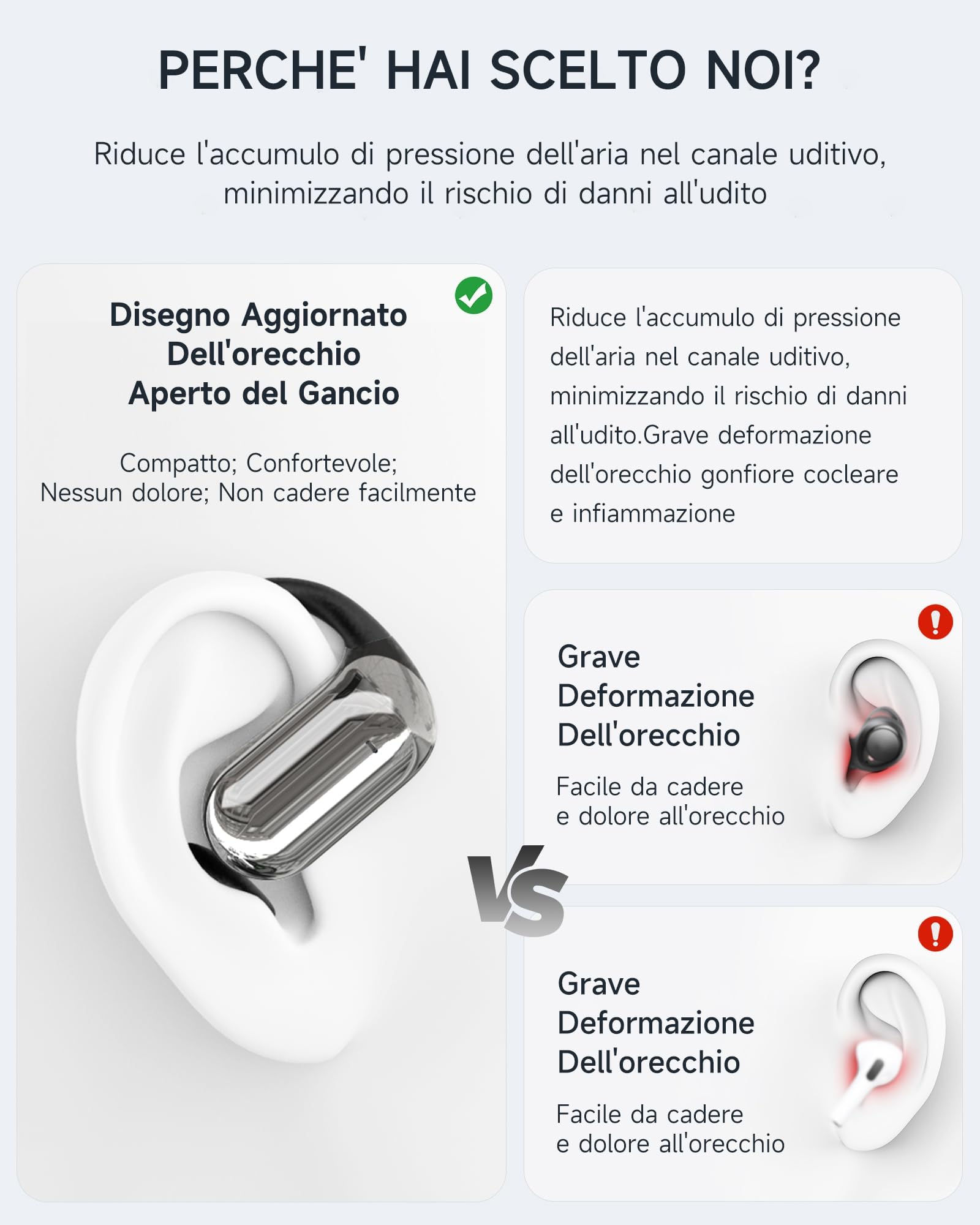 Foto 6 pulgar | Auriculares Inalámbricos Euqq Open Ear Bluetooth 5.4 - Venta Internacional