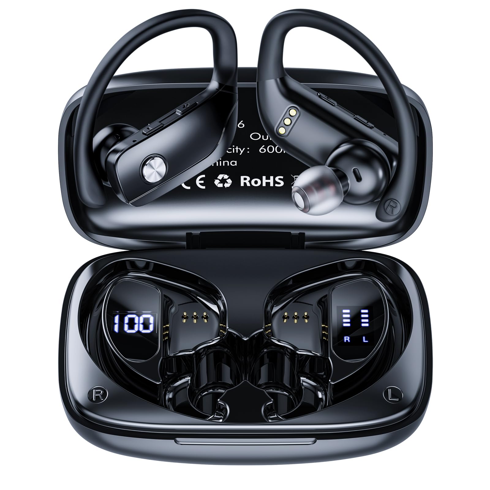 Foto 1 | Audífonos In Ear Caymuller Bluetooth Negros-Venta Internacional