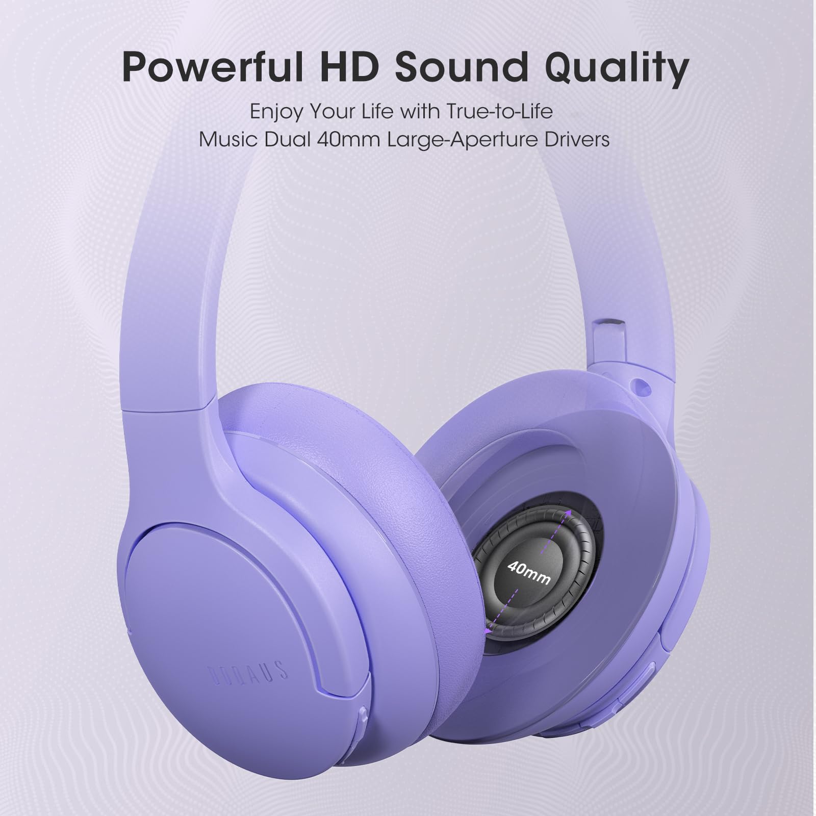 Foto 7 pulgar | Auriculares Bluetooth Doqaus Upgrade Over Ear 90 H De Reproducción - Venta Internacional.