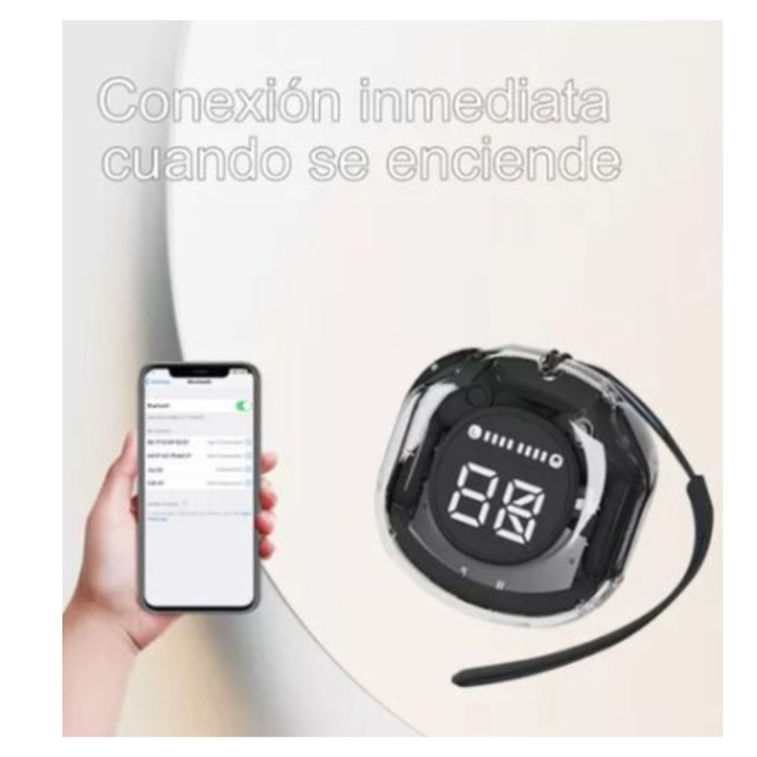 Foto 5 pulgar | SmartWatch Jw9 Negro con Audífonos Air39 In Ear
