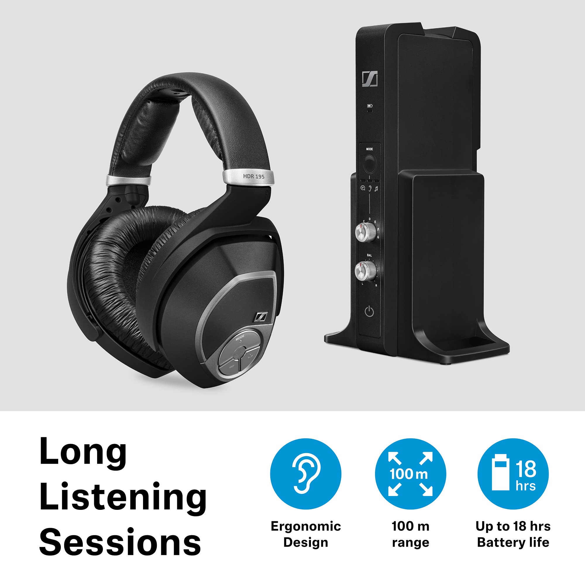 Foto 6 pulgar | Auriculares Inalámbricos Sennheiser Rs195-u Digital System - Venta Internacional.