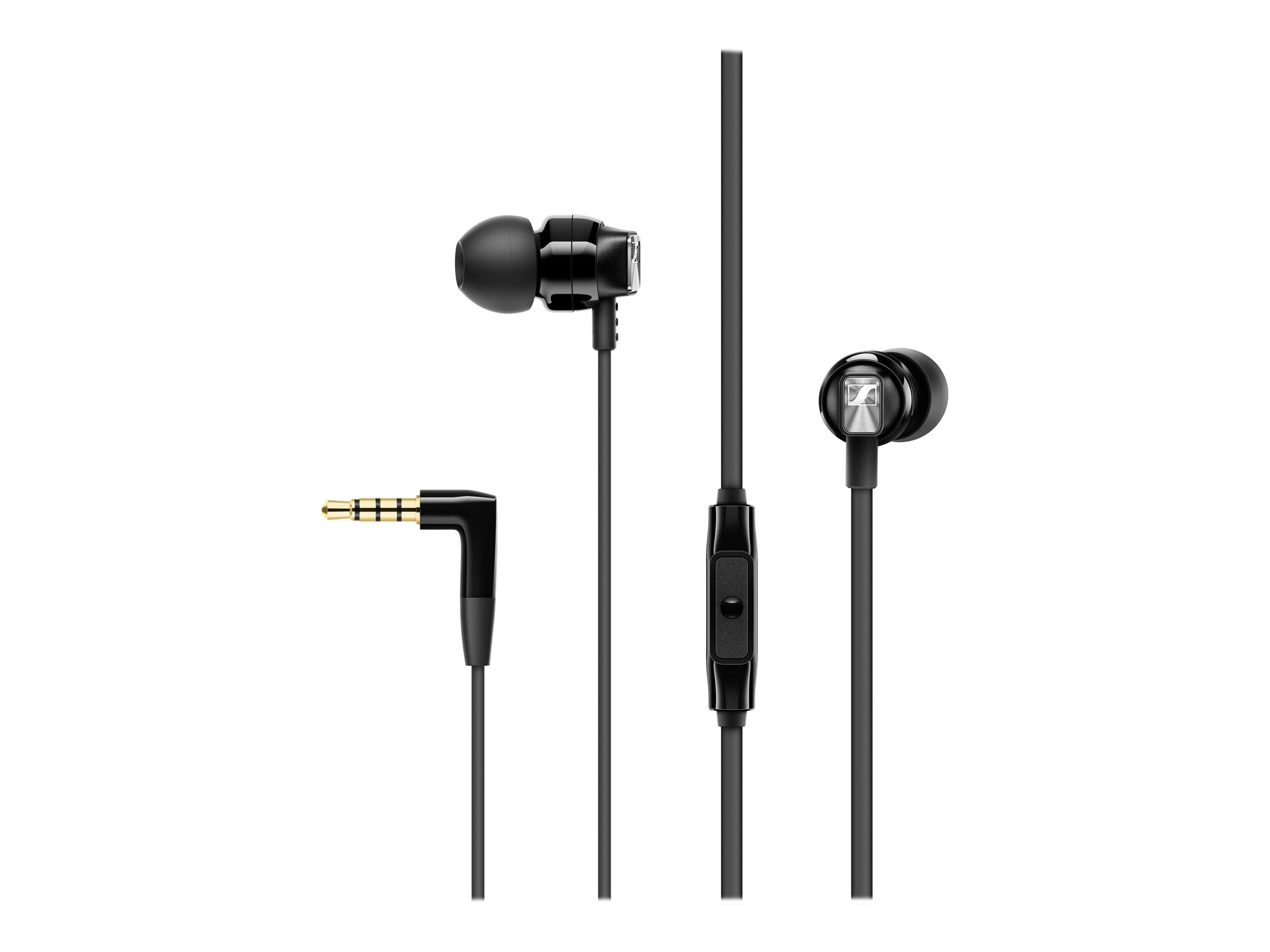 Foto 2 pulgar | Auriculares Con Canal Auditivo Sennheiser Cx 300s Con Control Remoto Inteligente Negros - Venta Internacional.