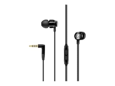 Foto 1 | Auriculares Con Canal Auditivo Sennheiser Cx 300s Con Control Remoto Inteligente Negros - Venta Internacional.