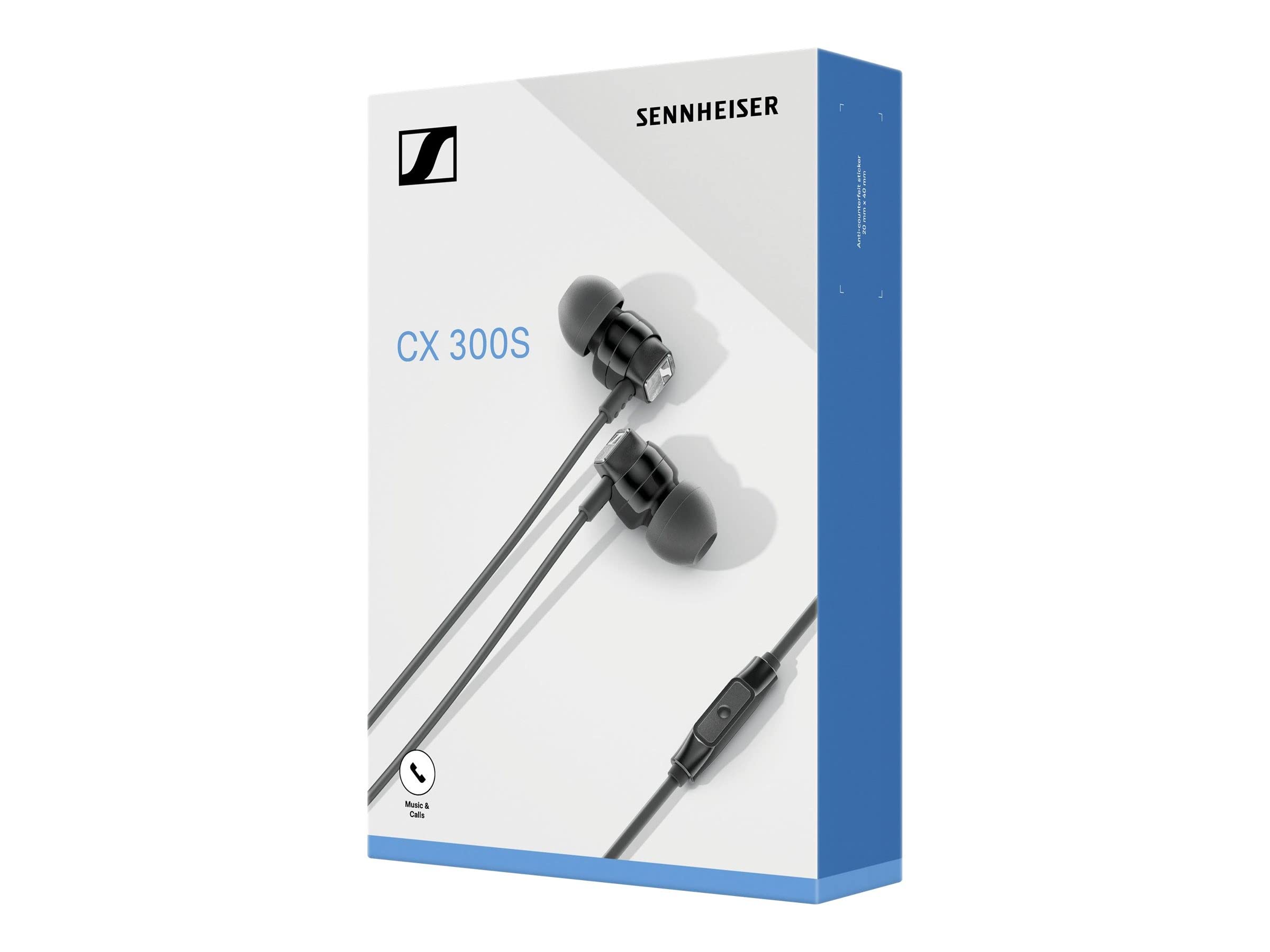 Foto 5 pulgar | Auriculares Con Canal Auditivo Sennheiser Cx 300s Con Control Remoto Inteligente Negros - Venta Internacional.