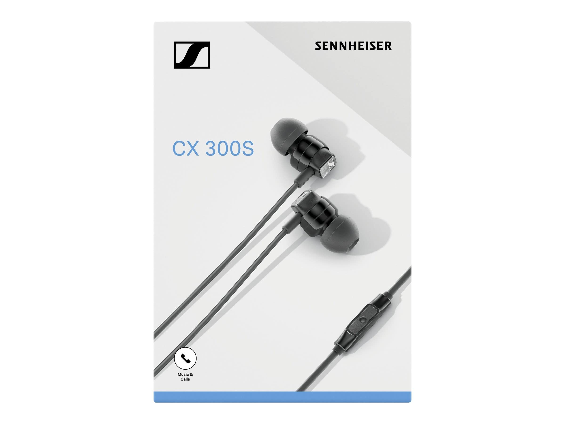 Foto 7 pulgar | Auriculares Con Canal Auditivo Sennheiser Cx 300s Con Control Remoto Inteligente Negros - Venta Internacional.