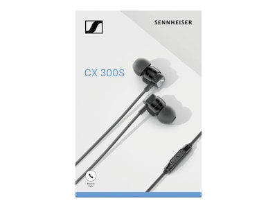 Foto 6 | Auriculares Con Canal Auditivo Sennheiser Cx 300s Con Control Remoto Inteligente Negros - Venta Internacional.
