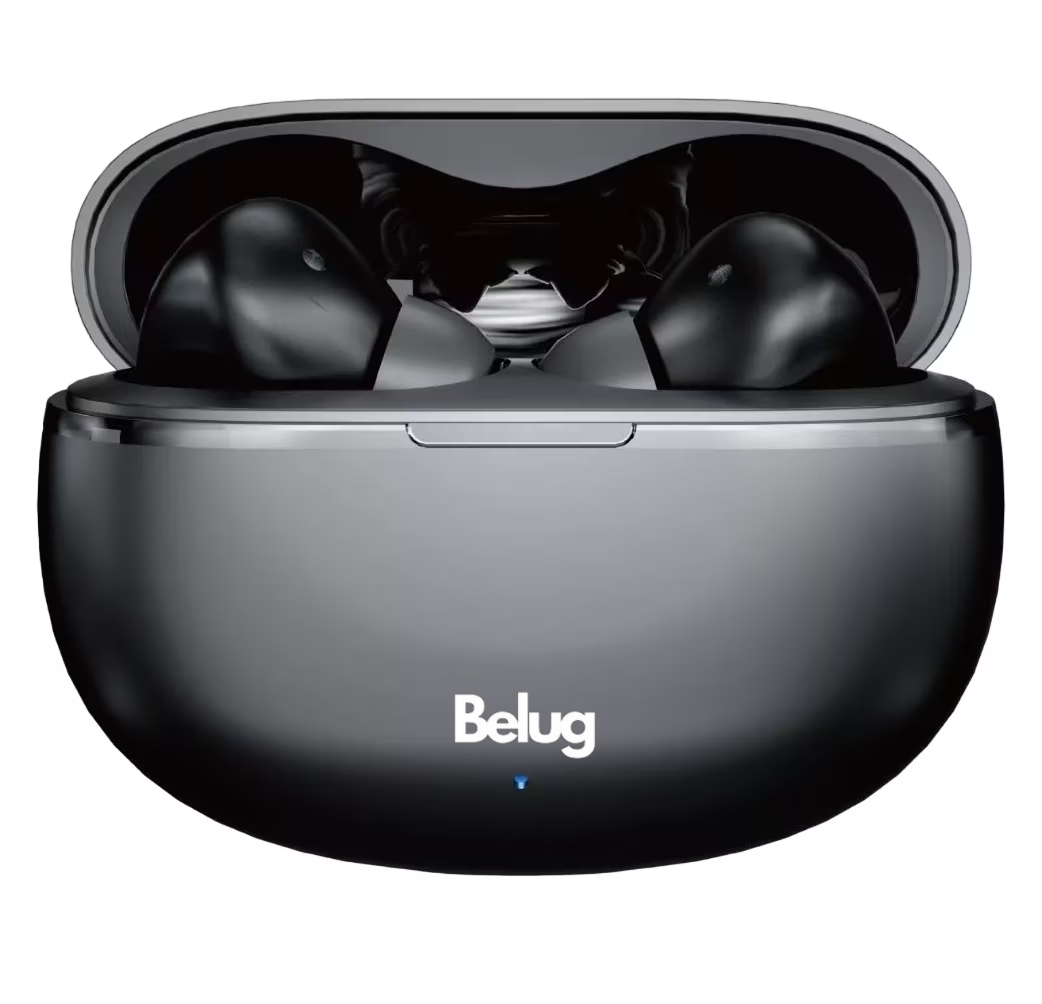 Foto 2 pulgar | Audífonos In-ear Bluetooth Inalámbricos Belug Air Serie Negro