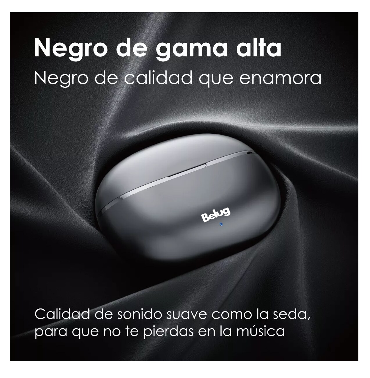Foto 3 pulgar | Audífonos In-ear Bluetooth Inalámbricos Belug Air Serie Negro