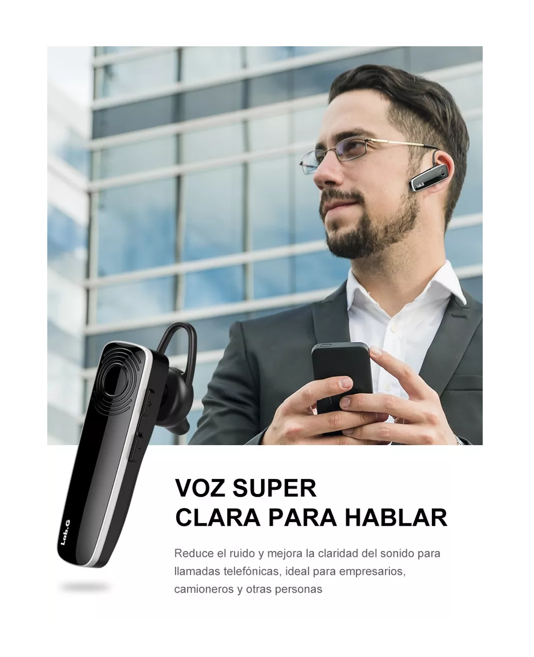 Foto 3 pulgar | Audífono In-ear Gamer Inalámbrico Manos Libres Auriculares Negro