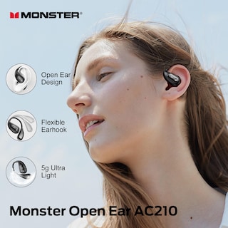 Foto 2 | Auriculares Abiertos Monster Ac210 Bluetooth 5.4 Ipx5 Impermeables - Venta Internacional.