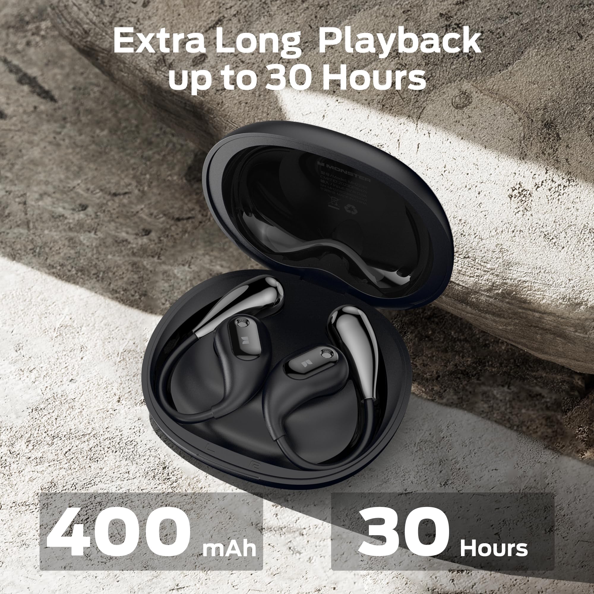 Foto 5 pulgar | Auriculares Abiertos Monster Ac210 Bluetooth 5.4 Ipx5 Impermeables - Venta Internacional.