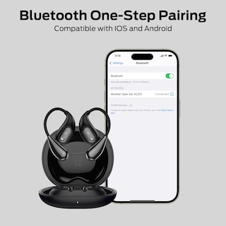 Foto 6 | Auriculares Abiertos Monster Ac210 Bluetooth 5.4 Ipx5 Impermeables - Venta Internacional.