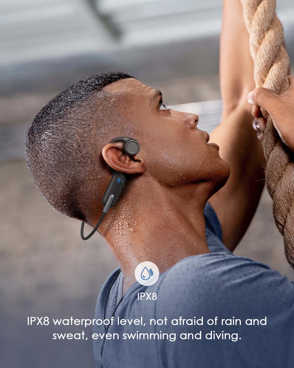Foto 3 pulgar | Auriculares De Conducción Ósea Glana Bluetooth 5.3 Ipx8 Impermeables - Venta Internacional.