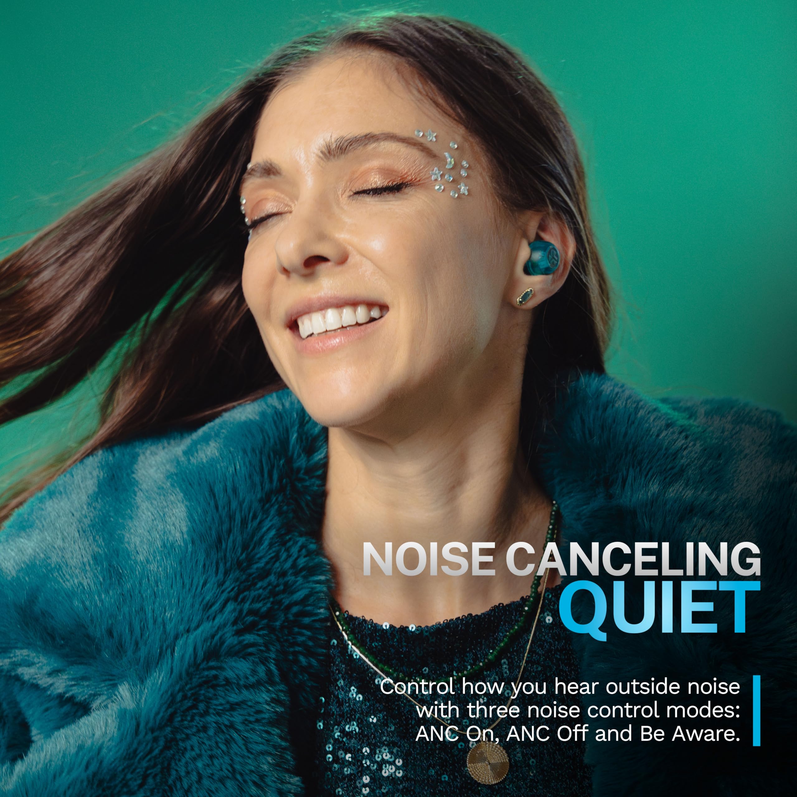 Foto 2 | Auriculares True Wireless Jlab Go Pop Anc Con Funda De Carga - Venta Internacional.
