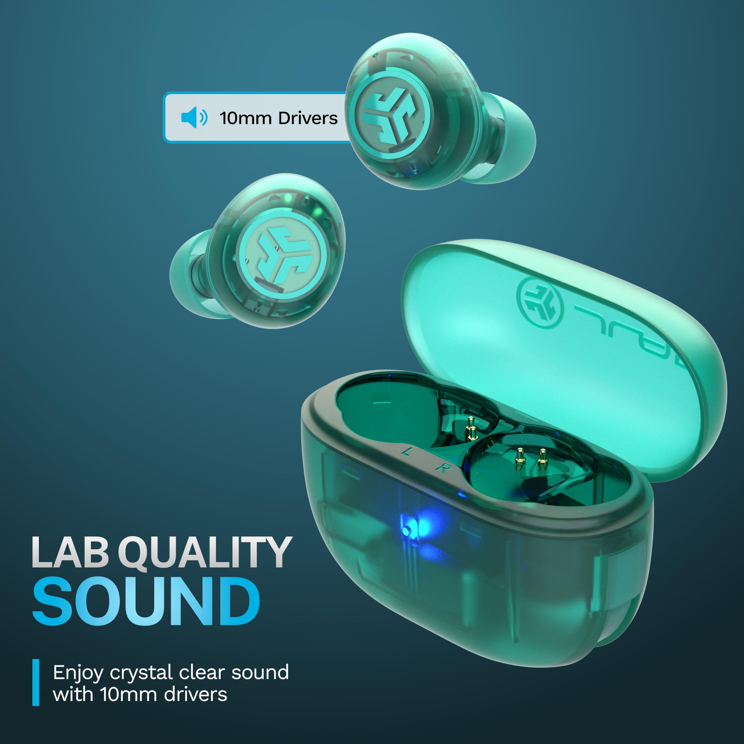 Foto 4 | Auriculares True Wireless Jlab Go Pop Anc Con Funda De Carga - Venta Internacional.