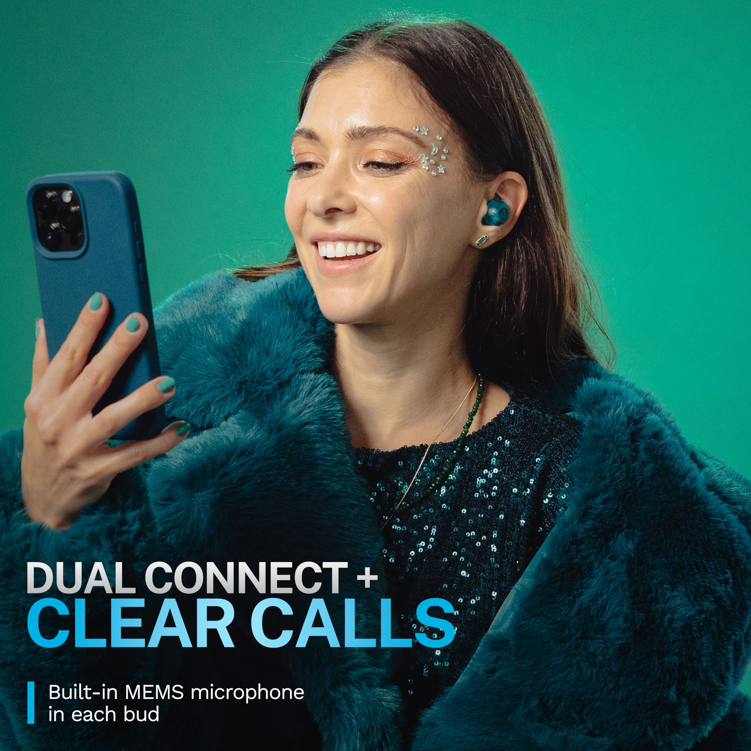 Foto 6 pulgar | Auriculares True Wireless Jlab Go Pop Anc Con Funda De Carga - Venta Internacional.