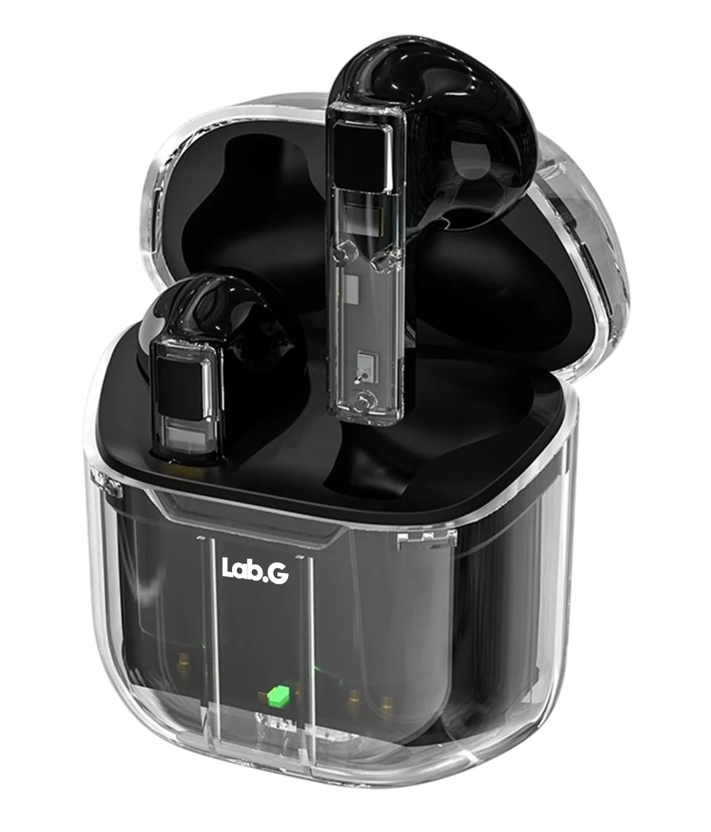 Audífonos Lab.g Inalámbricos Nn-eb-00 True Wireless 1 Par Negro