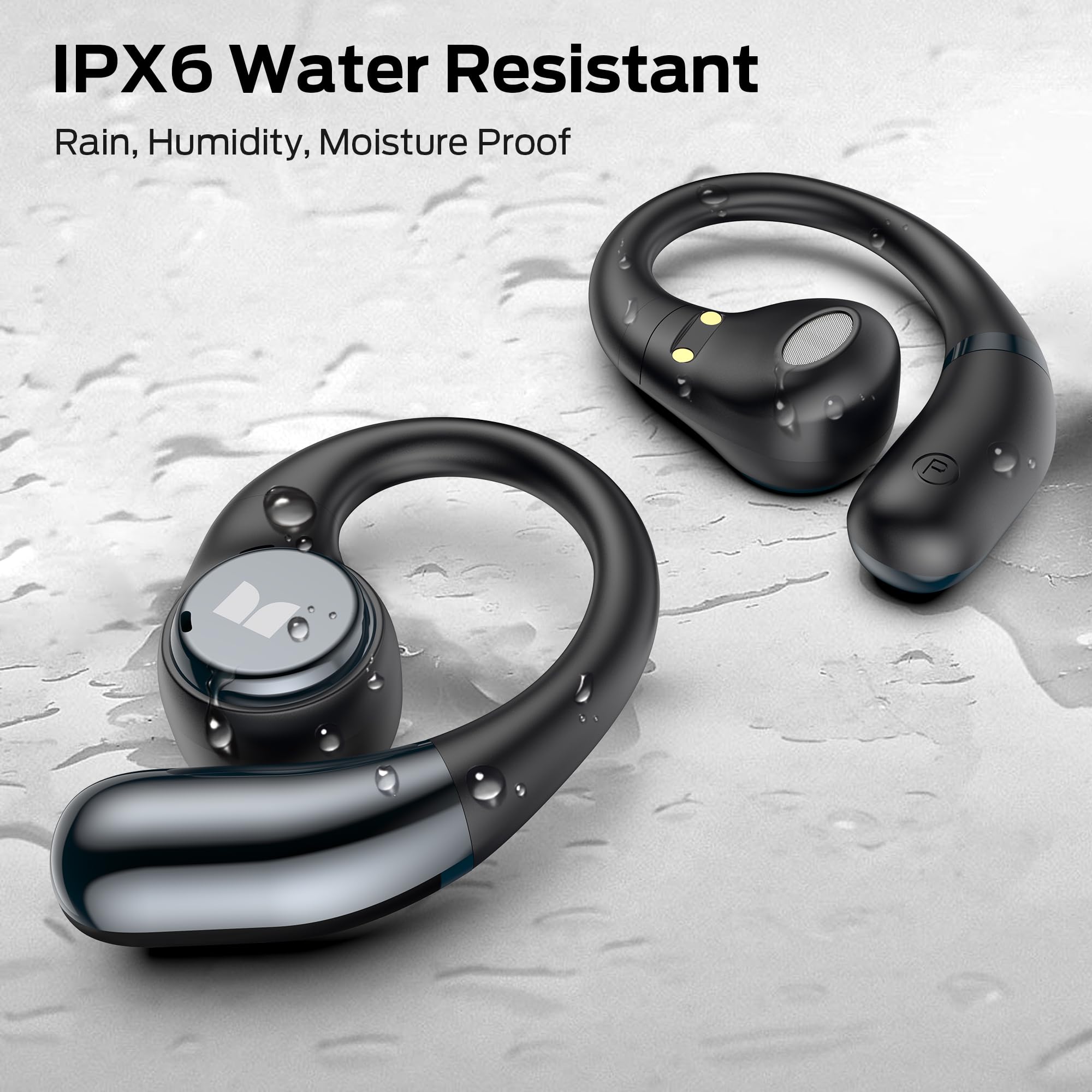 Foto 8 pulgar | Auriculares Open Ear Monster Open Ear Ac336 Bluetooth 6.0 - Venta Internacional.