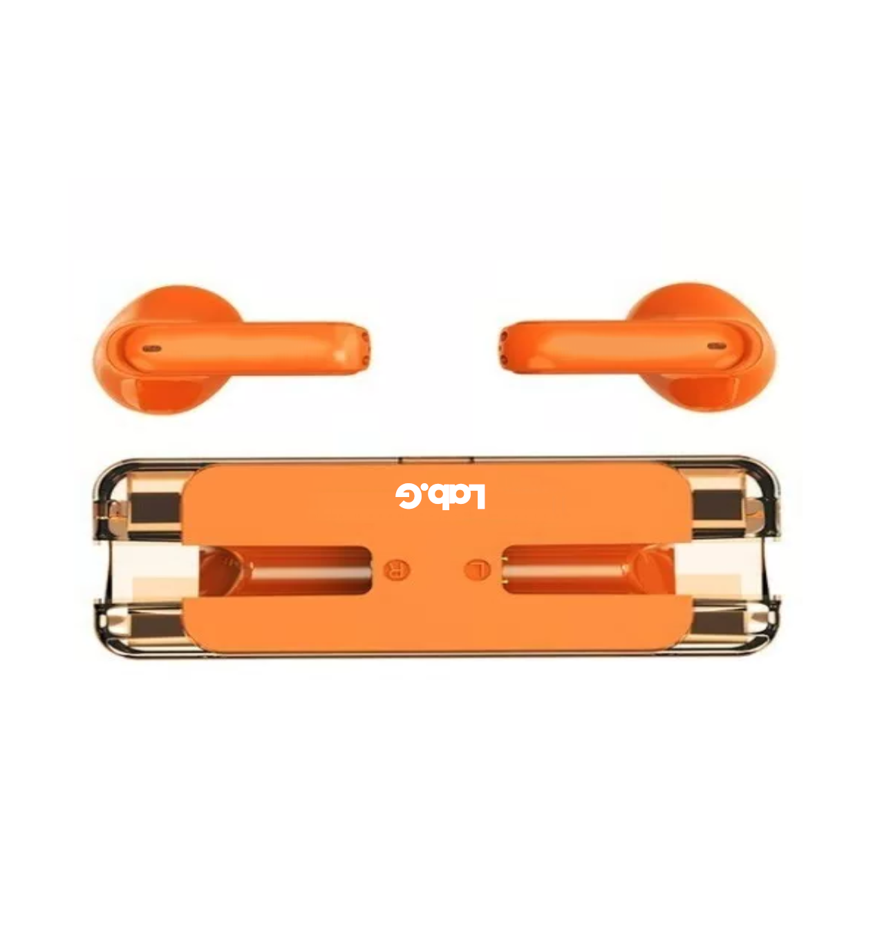 Foto 4 pulgar | Audífonos Inalámbricos Lab.g Bluetooth De Lujo Color Naranja