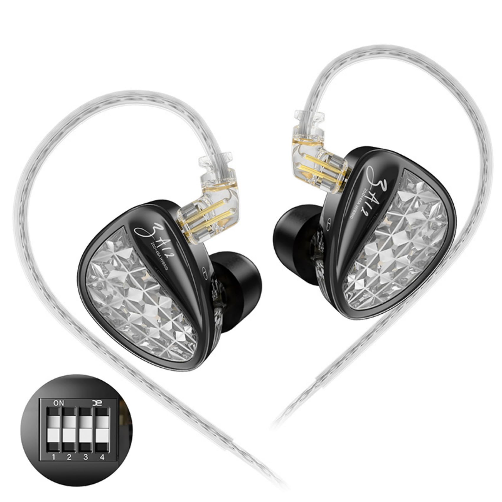 Foto 2 pulgar | Auriculares Intraurales Yinyoo Kz Za12 2dd+4ba Hybrid - Venta Internacional.