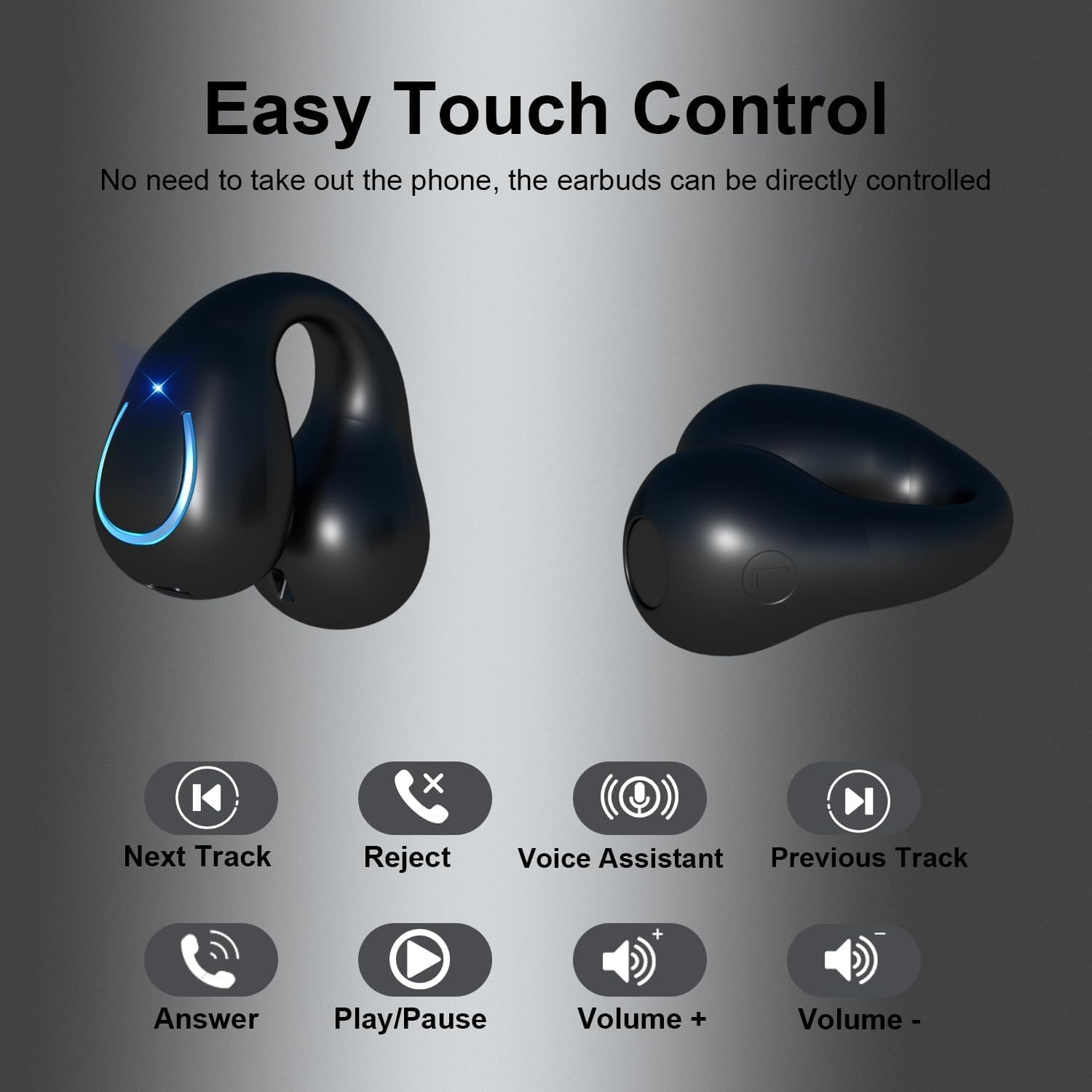 Foto 8 pulgar | Auriculares De Conducción Ósea De Oído Abierto Shijiaet Inalámbricos Ipx7 - Venta Internacional.