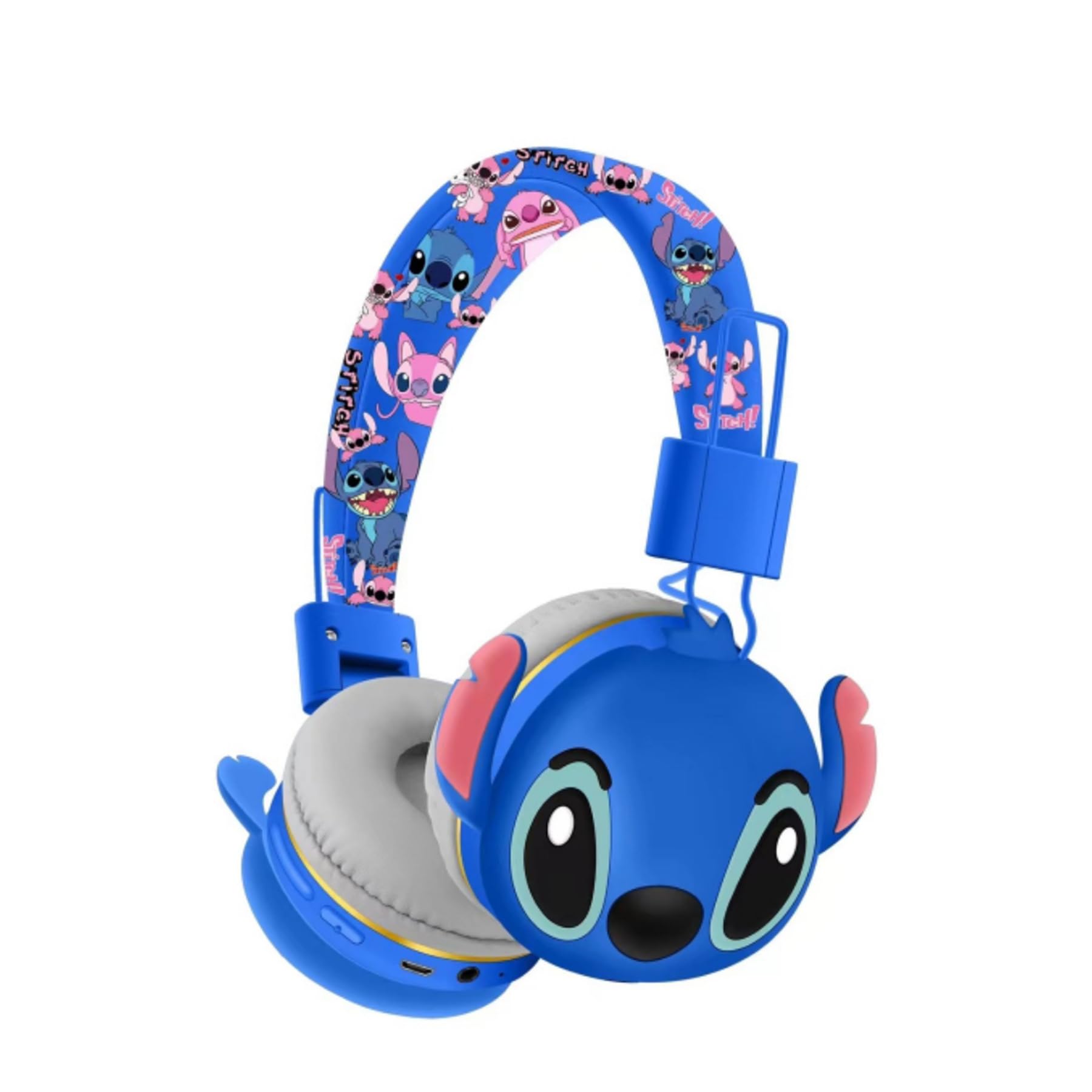 Auriculares Bluetooth Para Niños, Plegables, Para Uso Escolar O De Viaje, Color Azul - Venta Internacional.