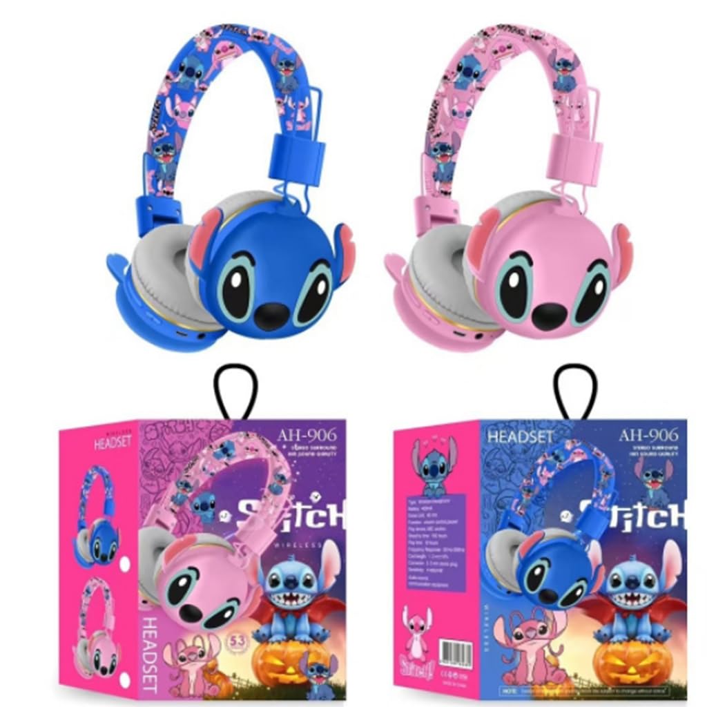 Foto 5 pulgar | Auriculares Bluetooth Para Niños, Plegables, Para Uso Escolar O De Viaje, Color Azul - Venta Internacional.