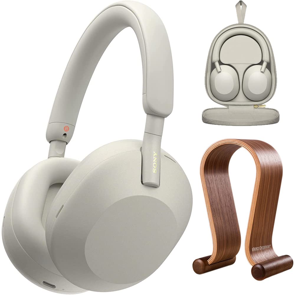 Auriculares Sony Wh-1000xm5 Inalámbricos Con Cancelación De Ruido Plateados - Venta Internacional.