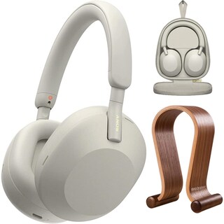 Foto 1 | Auriculares Sony Wh-1000xm5 Inalámbricos Con Cancelación De Ruido Plateados - Venta Internacional.