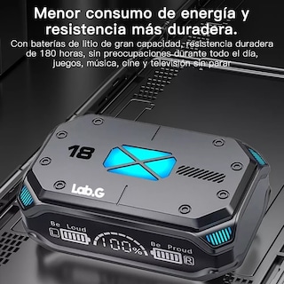 Foto 3 | Audífonos Bluetooth Hd Lab.g Reducción Ruido Audicularer Inalámbricos Color Gris