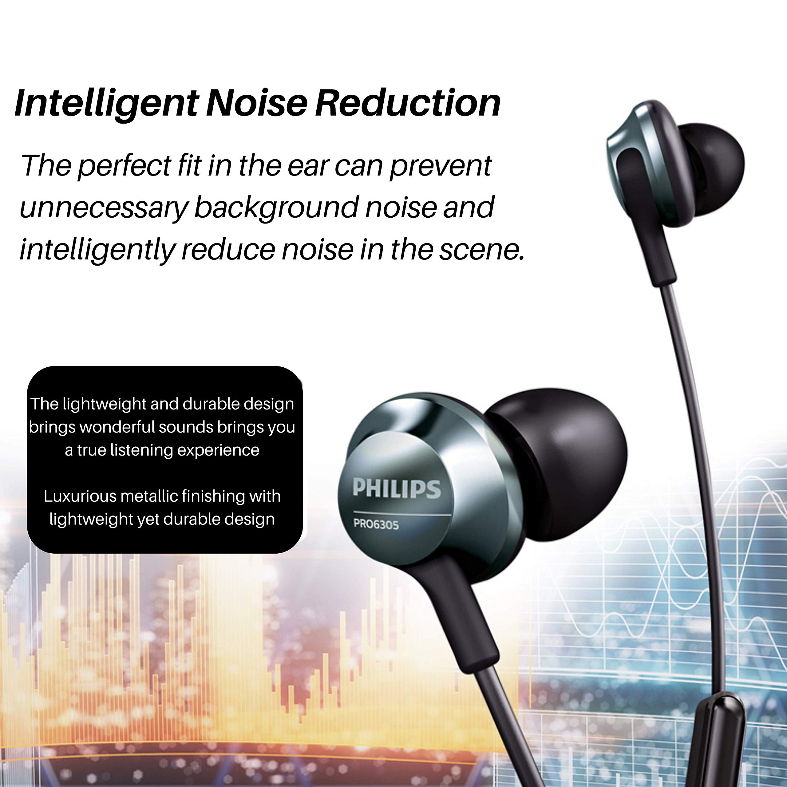 Foto 3 | Auriculares Con Cable Philips Pro Con Micrófono Y Audio De Alta Resolución - Venta Internacional.