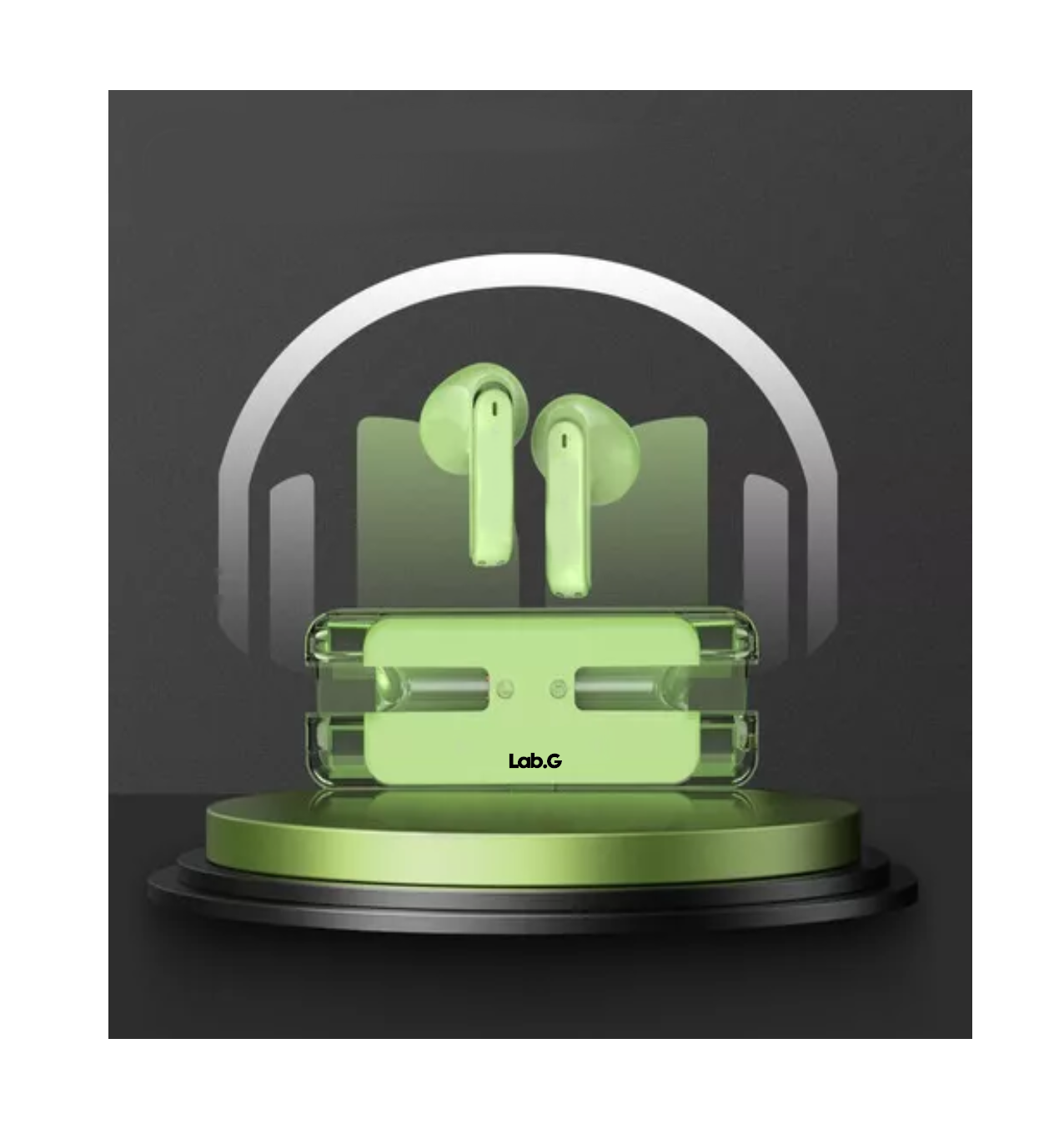 Foto 3 pulgar | Audífonos Inalámbricos Bluetooth Lab.g De Lujo Verde