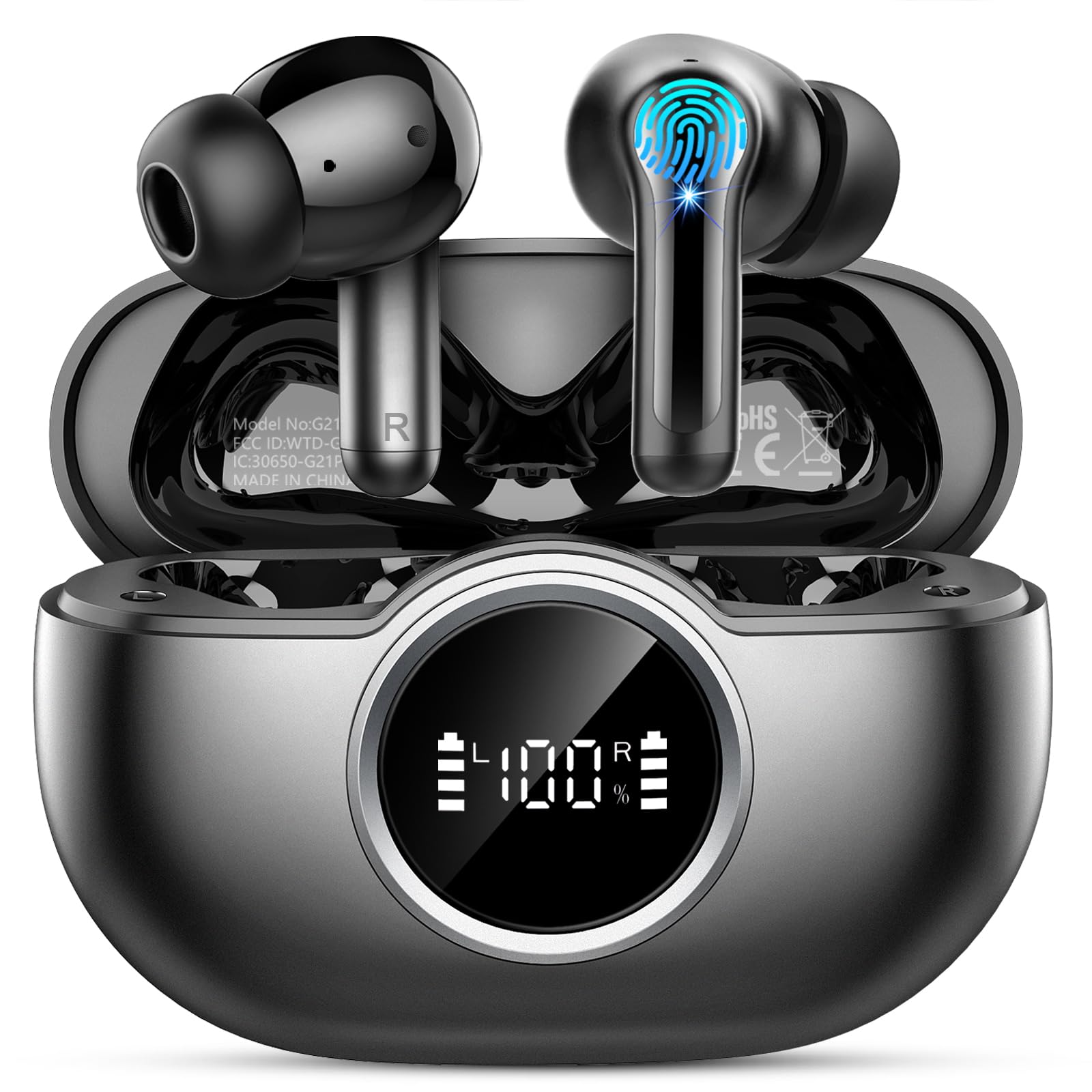 Foto 2 pulgar | Auriculares Inalámbricos Rinsmola G21pro Bluetooth 5.4 Ip7 A Prueba De Agua - Venta Internacional.