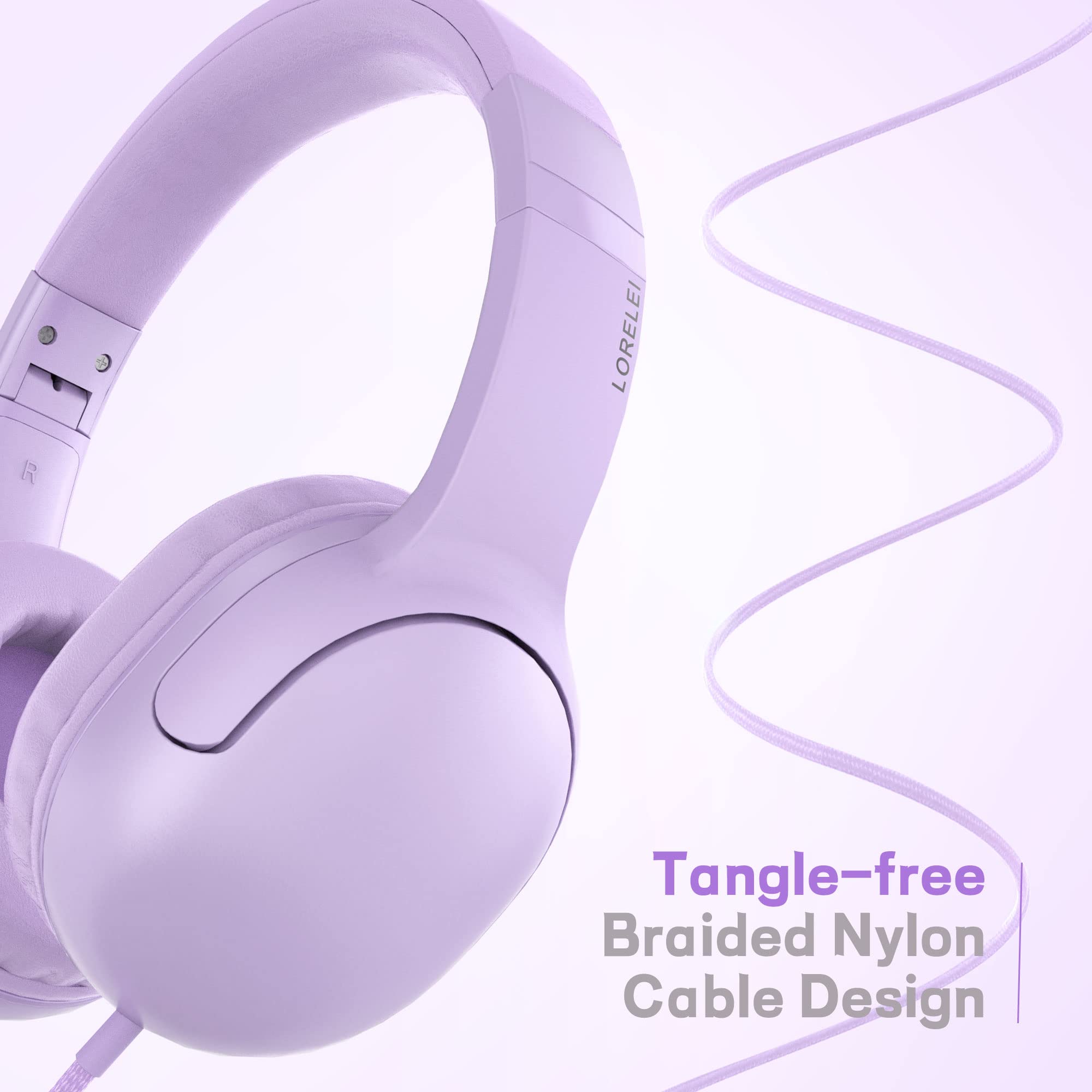 Foto 5 pulgar | Auriculares Lorelei E5 Con Cable Plegables Para Niños Con Conector De 3,5 Mm - Venta Internacional.