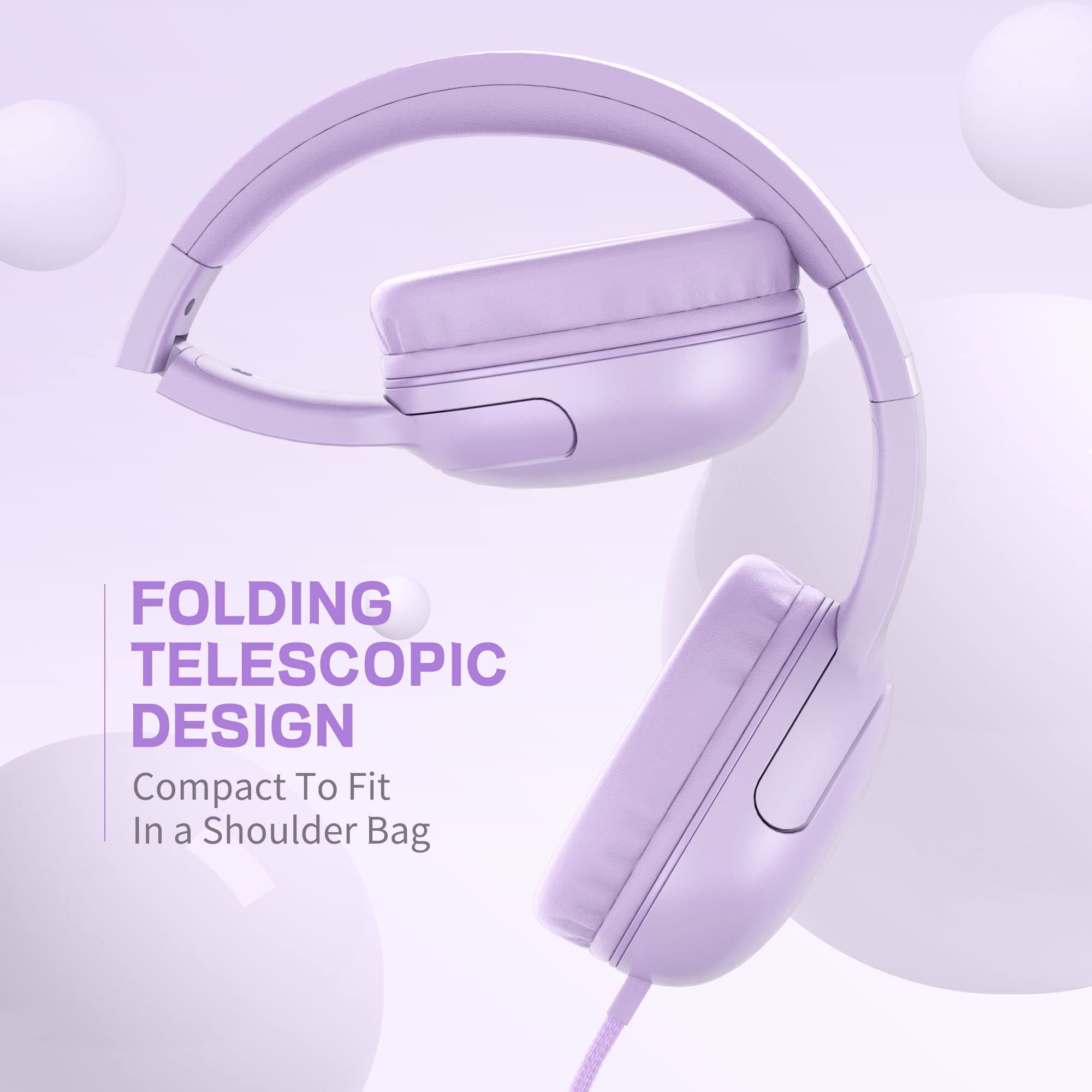 Foto 6 pulgar | Auriculares Lorelei E5 Con Cable Plegables Para Niños Con Conector De 3,5 Mm - Venta Internacional.