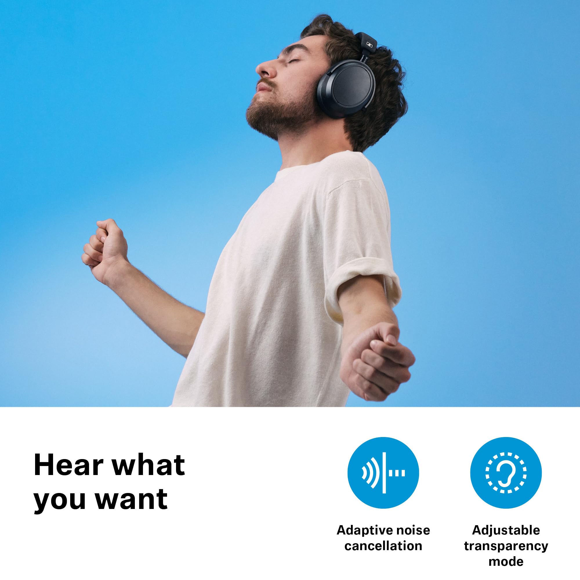 Foto 4 | Auriculares Inalámbricos Sennheiser Momentum 4 Bluetooth Black - Venta Internacional.