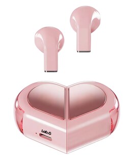 Foto 1 | Audífonos Lab.g Auriculares Bluetooth Inalámbricos Corazón Rosa